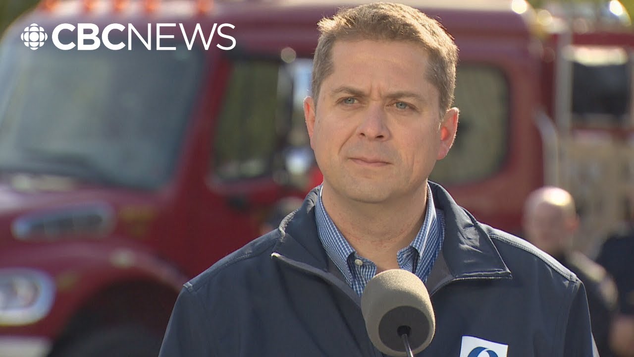 Former Opposition leader Andrew Scheer speaks about the Conservative Party&rsquo;s vision for Canada