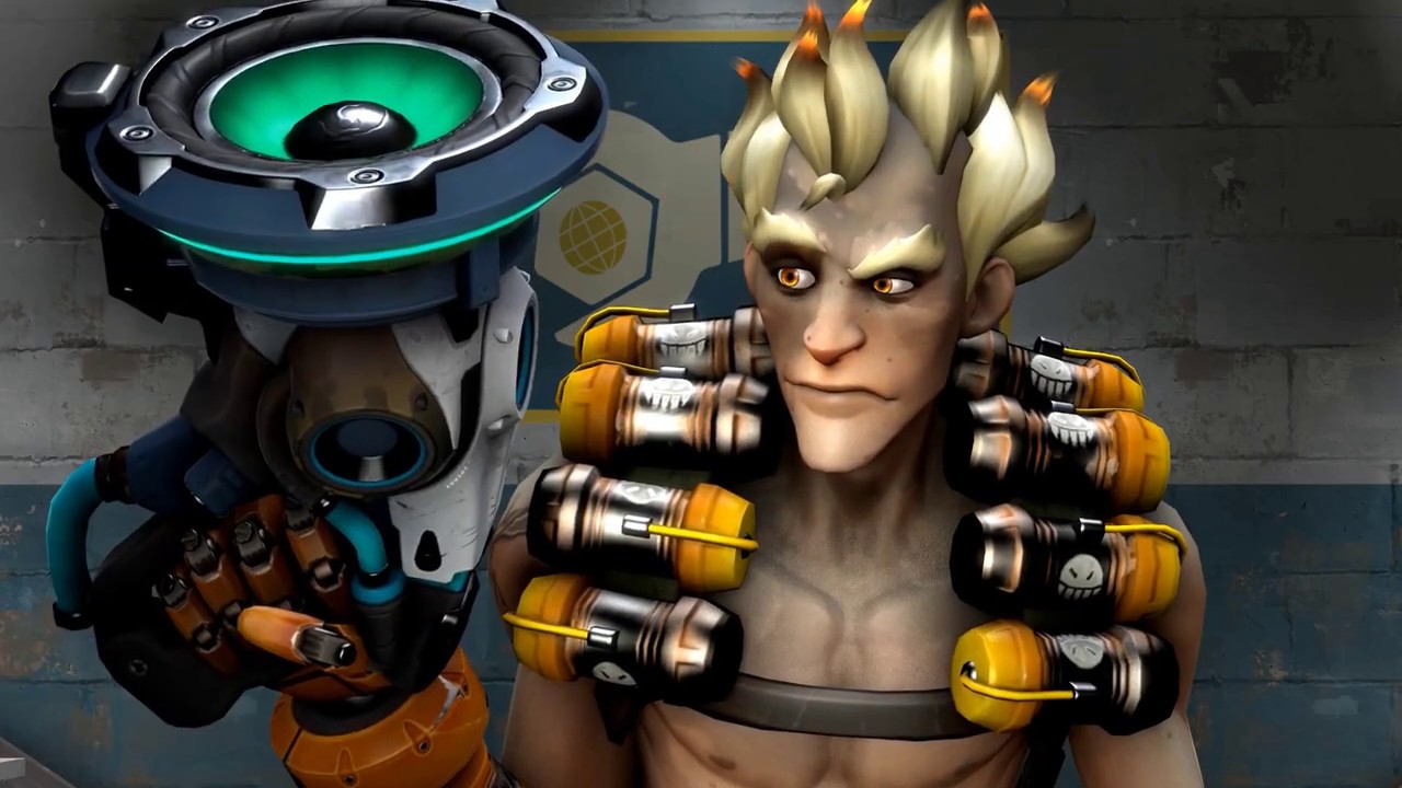(SFM - Fan Animation) - Junkrat Finds the Secret Weapon Stash