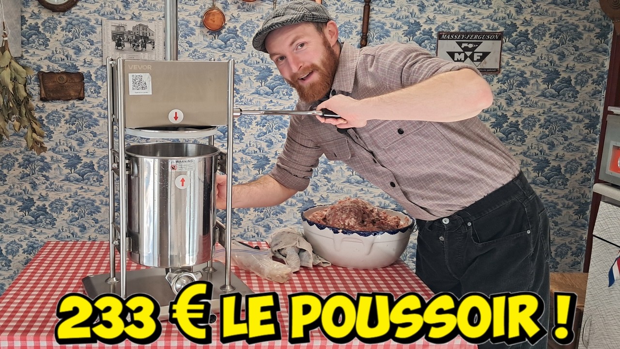 JE TESTE UN POUSSOIR DE 10 KILOS !
