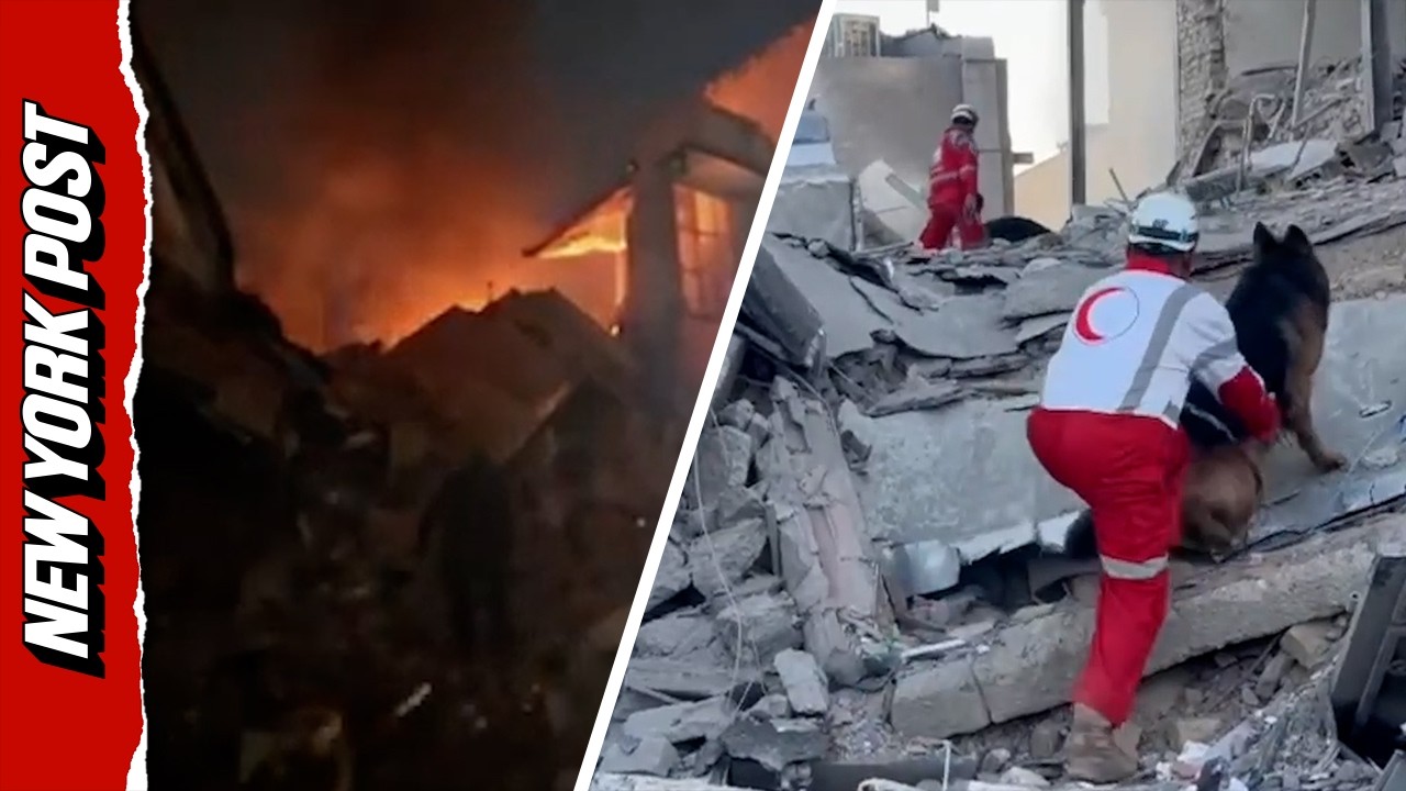 Buildings Reduced to Rubble: Aftermath of Israeli-US Strikes in Iran