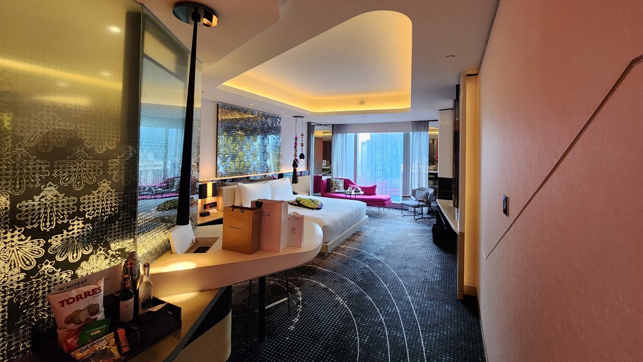 W Kuala Lumpur, King bed twin towers view,  Spectacular guest room, Malaysia @AllHotelReview