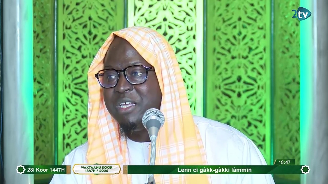 Waxtaan wu yéemé par S Ahmadou Mbacké Darou mouhty« gakki gakki lamigne»
