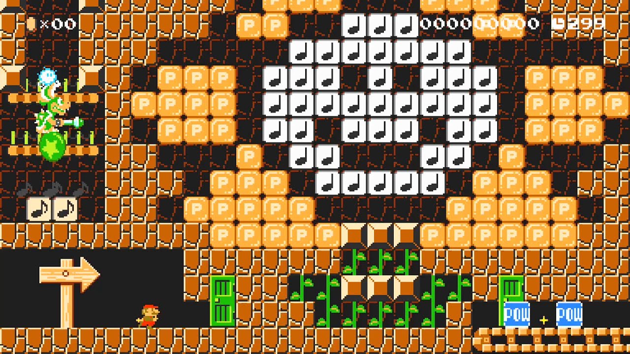Ремикс мини-игры Mario + музыкальные уровни!!