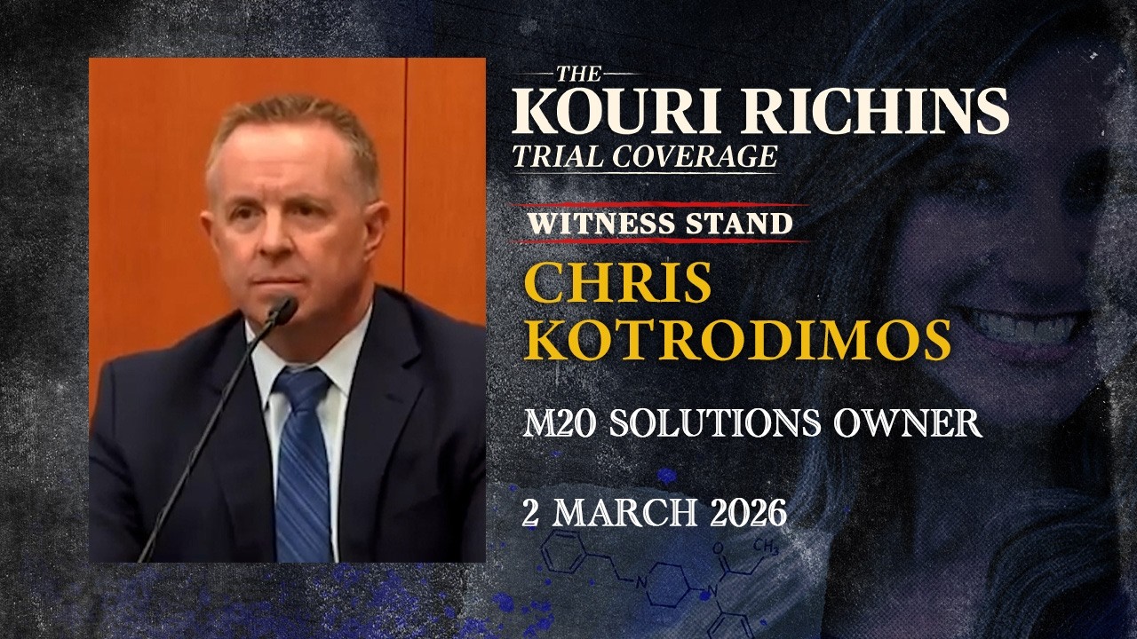 Chris Kotrodimos, owner of M20 Solutions, testifies in Kouri Richins murder trial