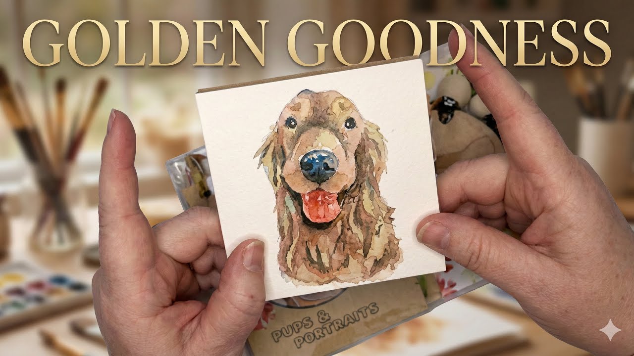 Golden Goodness | Mixed-Media with Erika Joanne
