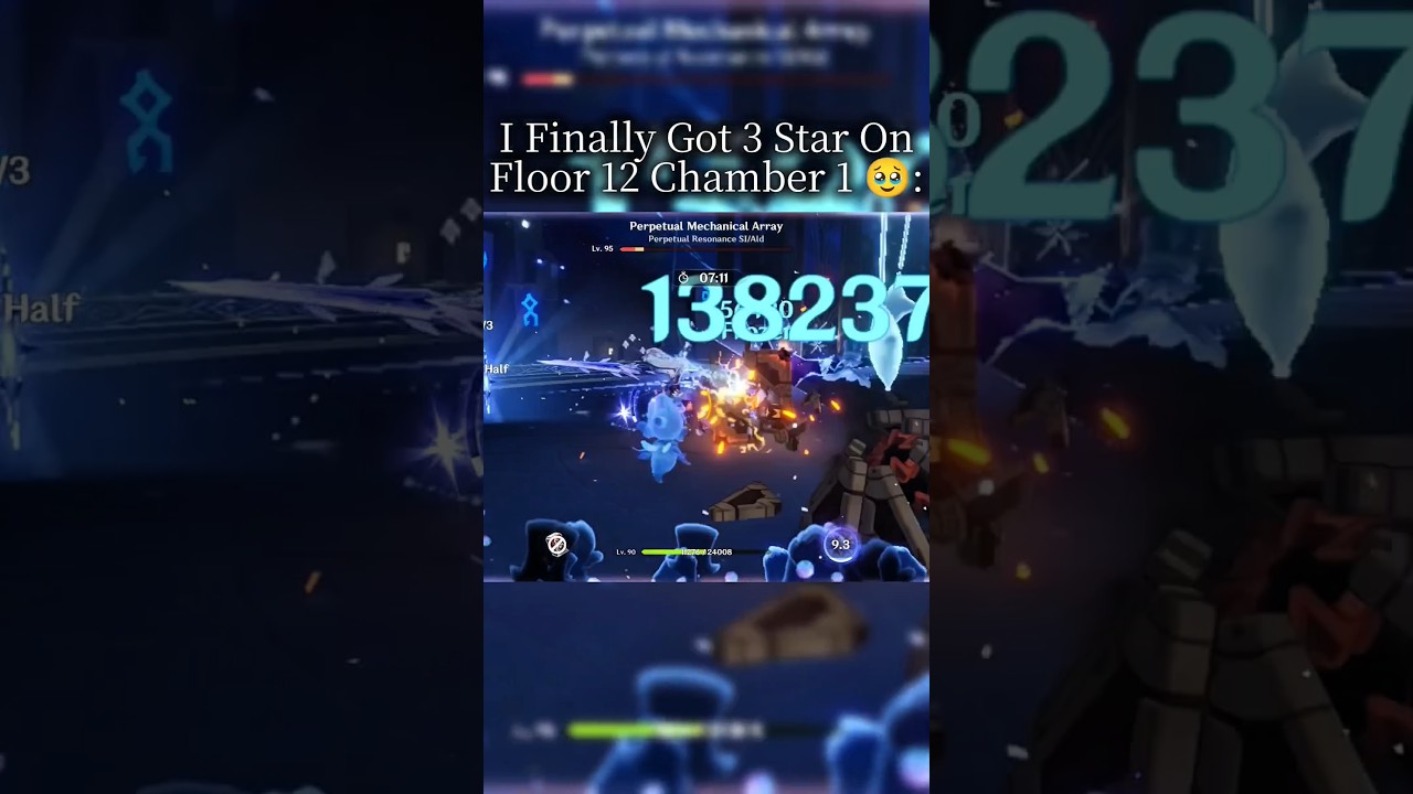 Getting Close To 36 Star Abyss😁 #genshinimpact #genshin #hoyoverse #hoyocreators #skirk #spiralabyss