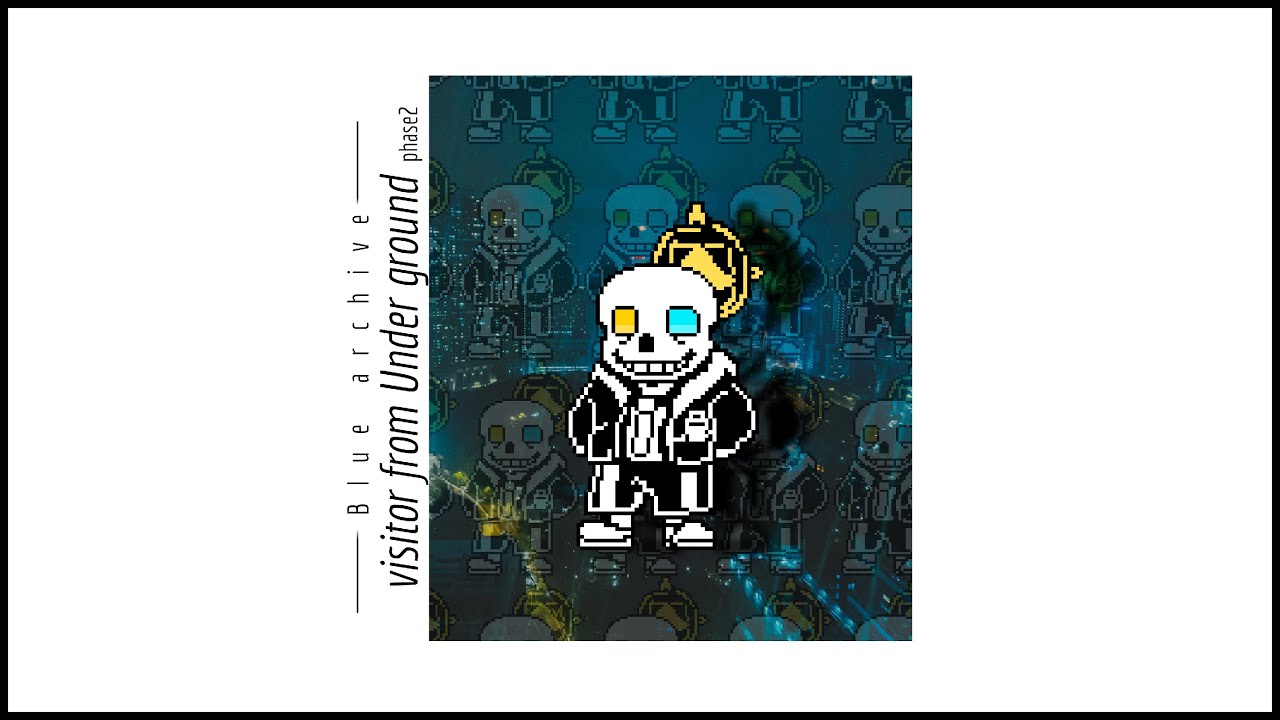 【Blue archive visitor from  Underground】Re MEGALOVANIA Taiyo caver 