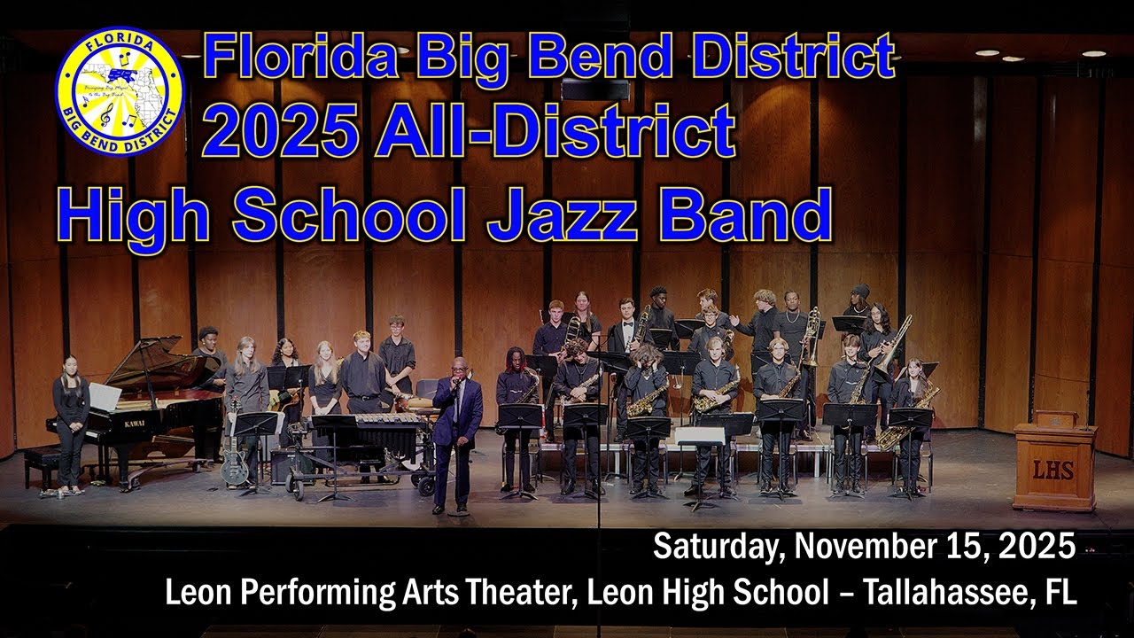 2025 Big Bend All-District High School Jazz Band