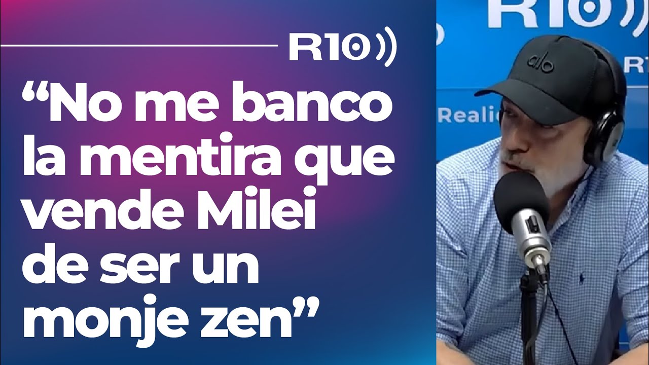 "MILEI ES UN CAPRICHOSO Y SE DA TODOS LOS GUSTOS" | Pablo Duggan en 