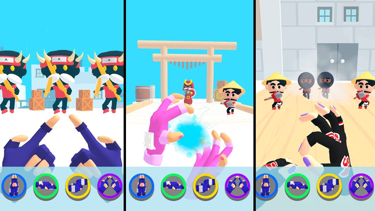 Ninja Hands - Use All 24 Jutsu Powers - Part 2 (Android, iOS)