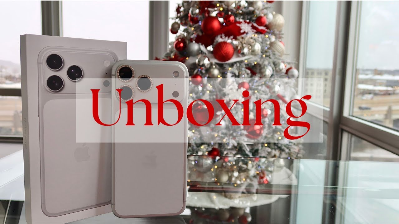 iPhone 17 Pro Max unboxing *silver* 🩶