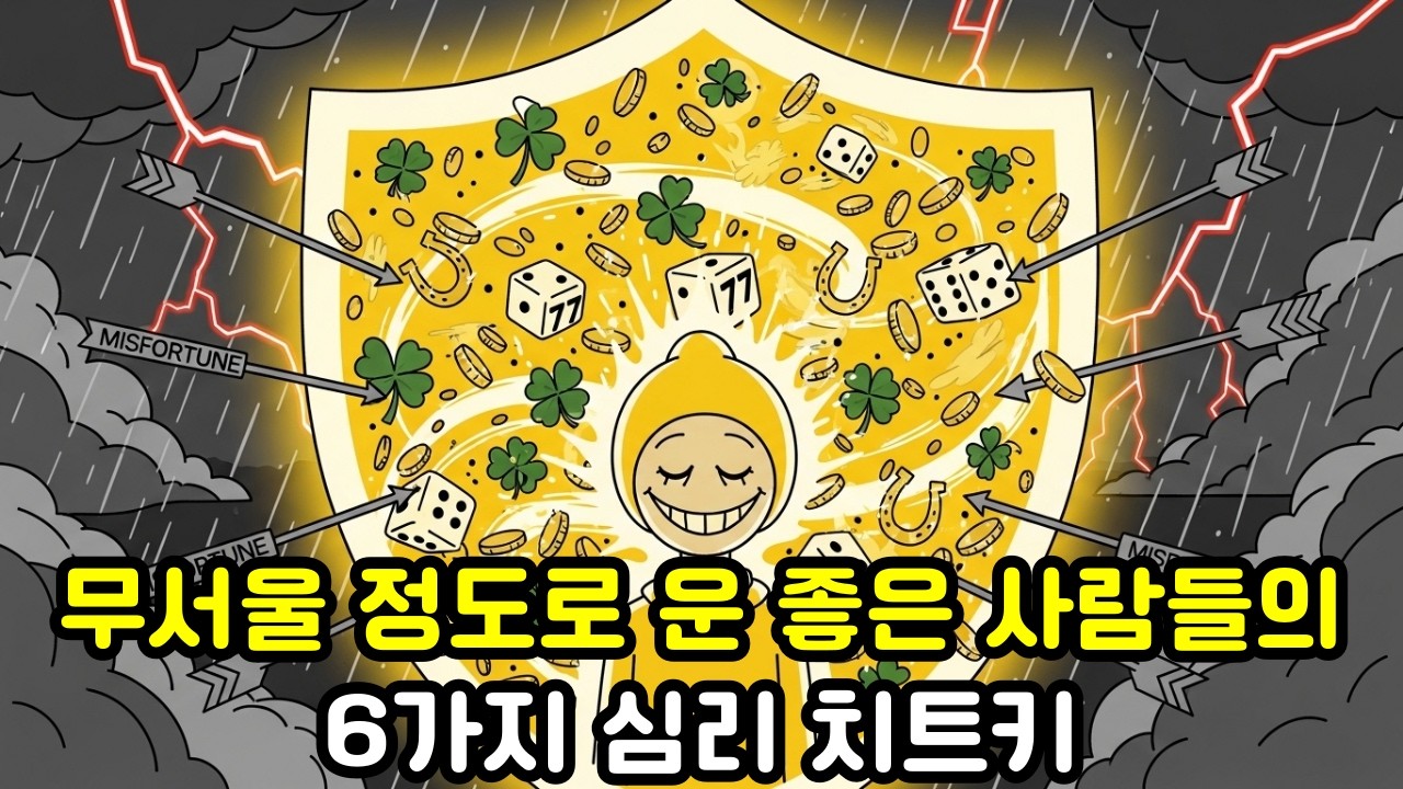 운 좋아 보이는 사람들의 뇌 구조