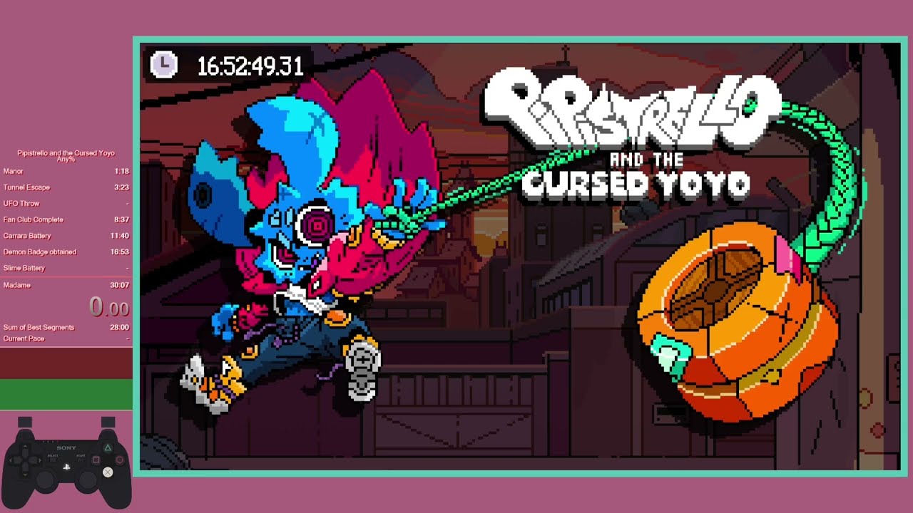 Pipistrello and the Cursed Yoyo - Any% Speedrun in 28:50