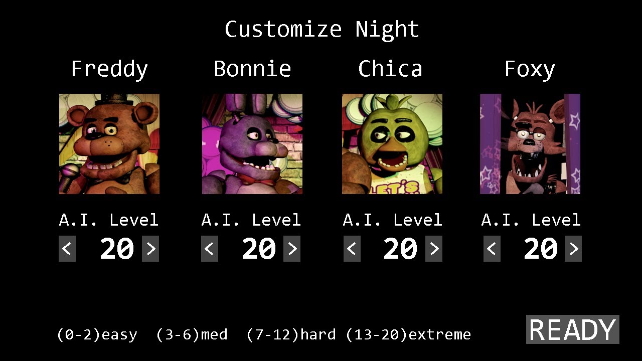 FNAF 1 4/20 Completion