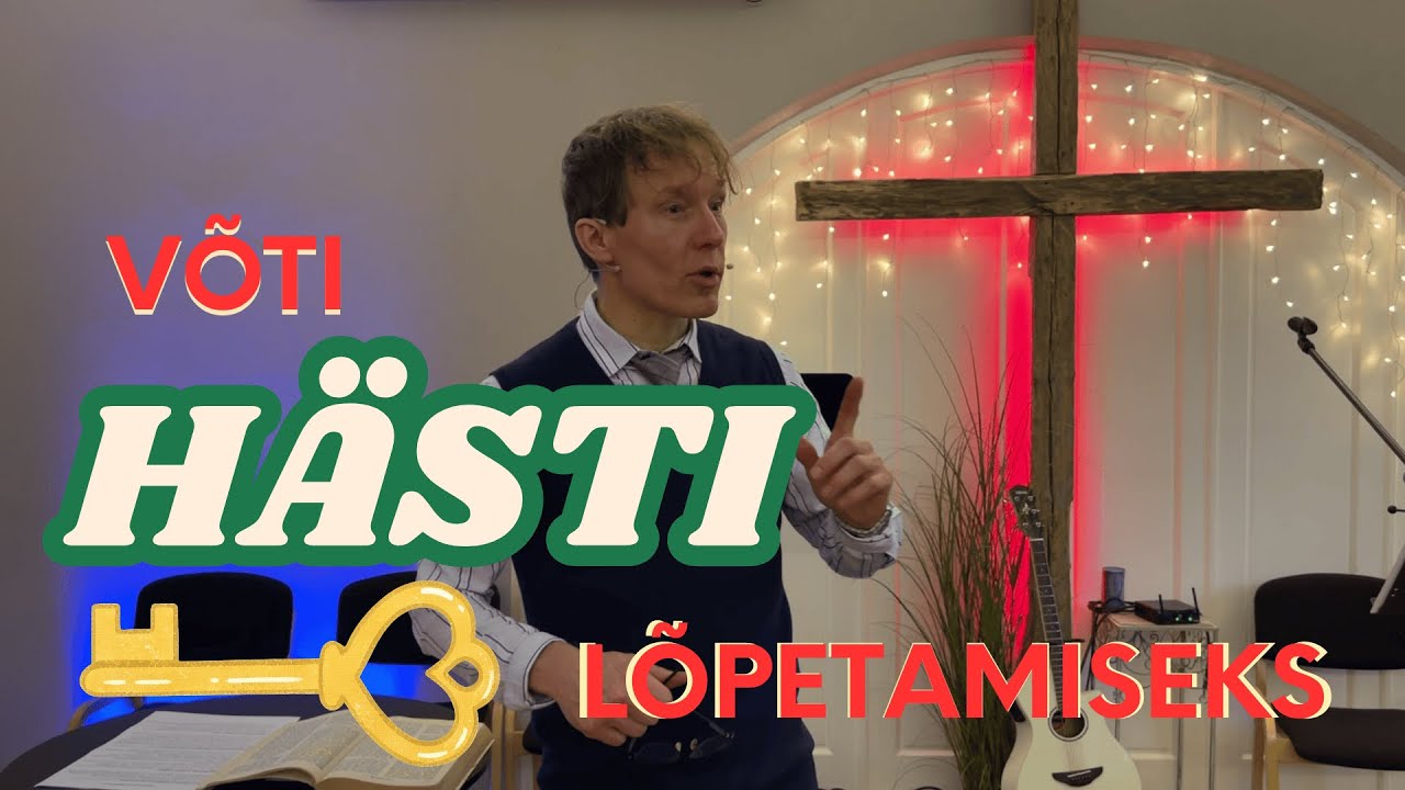 VÕTI HÄSTI LÕPETAMISEKS
