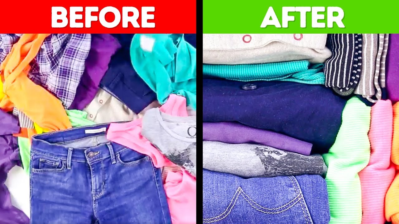 20 WARDROBE ORGANIZING TRICKS THAT ACTUALLY WORK
