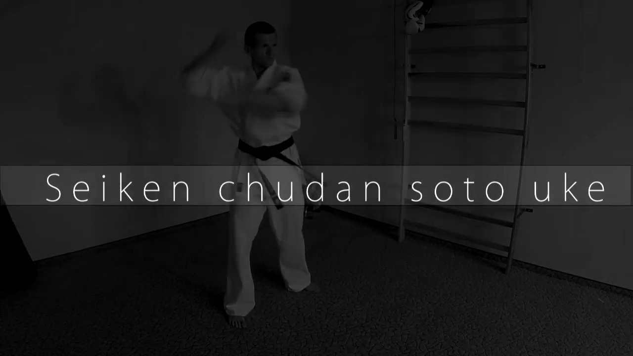 Seiken Chudan Soto Uke - Kyokushin Orange Belt 9th kyu block