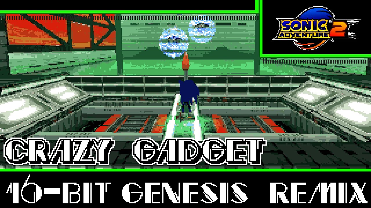 [16-Bit;Genesis]Unstable World (Crazy Gadget) - Sonic Adventure 2 (COMMISSION)