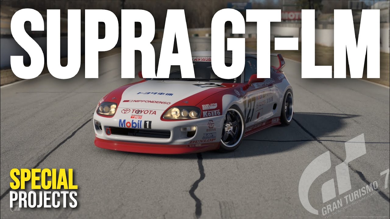 GT7 | #27 Toyota Supra GT-LM Race Car Tuning | Специальные проекты