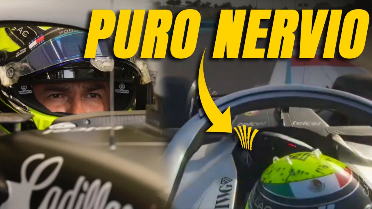 ¡QUÉ IMAGEN! CHECO DOMESTICA UN CADILLAC AÚN LEJOS DEL MEJOR SETUP (RED BULL, LEJOS DEL PESO MÍNIMO)