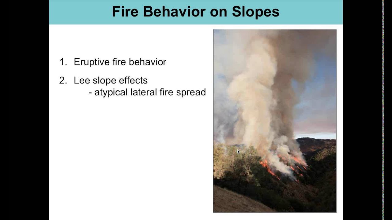 Effects of Complex Terrain on Extreme Fire Behavior