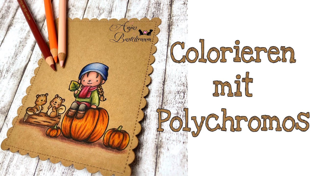 Coloration mit Polychromos — Buntstifte — Speedcoloring