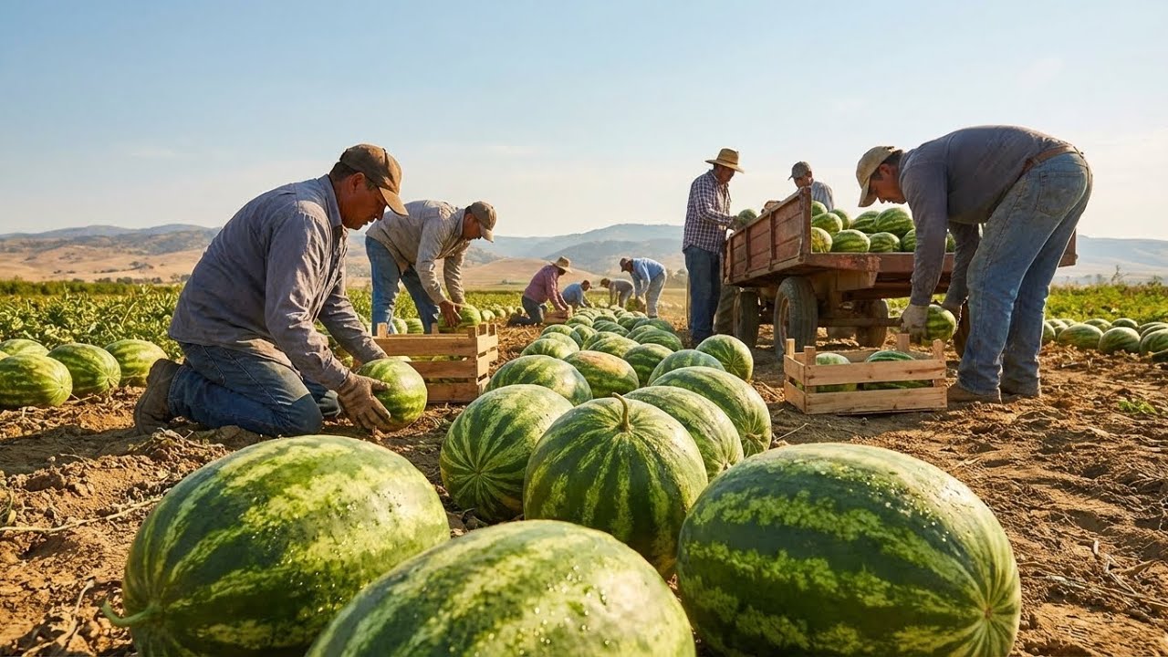Incredible! How to Grow a Bumper Watermelon Harvest (High Yield Tips)