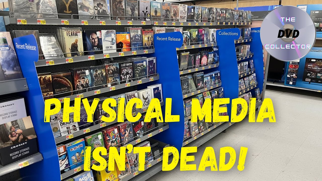 Физические носители живы! Охота за DVD и Blu-ray в Walmart летом 2024 года!