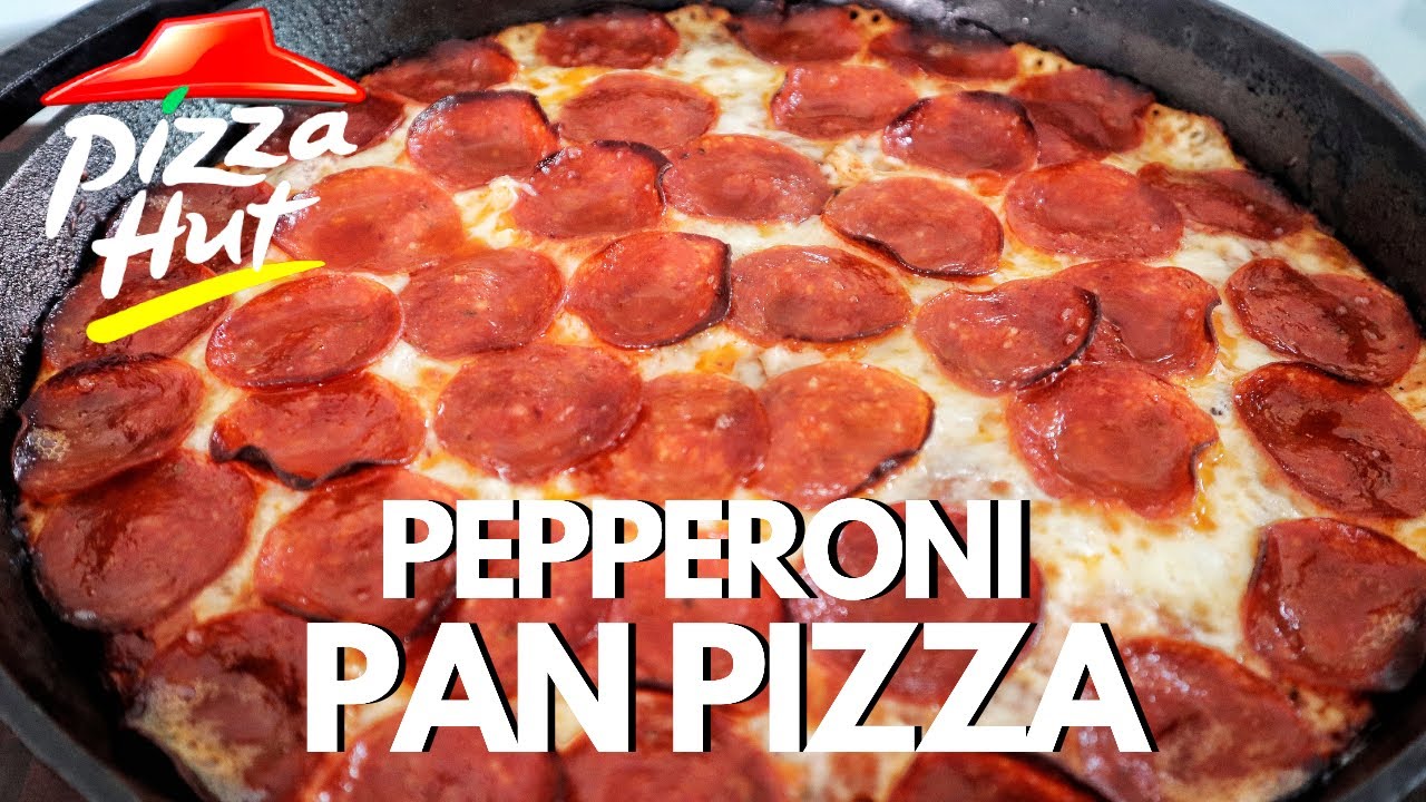 Рецепт пиццы-копии с пепперони на сковороде от Pizza Hut | Рецепт Pizza Hut