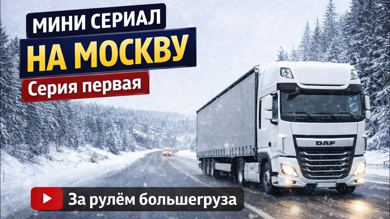 #9 Мини сериал. На Москву. Серия первая. АПВГК. DAF106