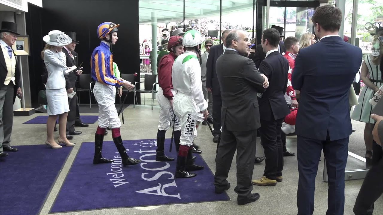 BCS TV - Royal Ascot Weighing Room Cam