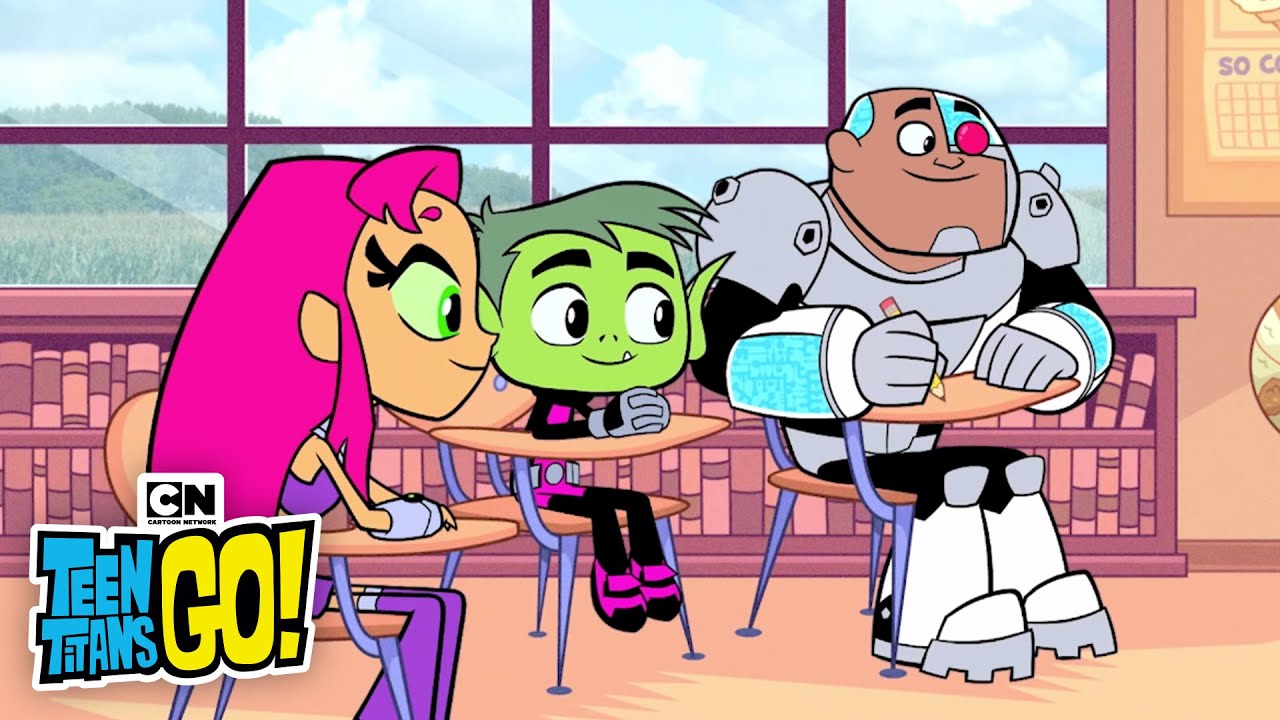 Teen Titans Go! Karaoke | Cool School | DC Kids FanDome | Cartoon Network