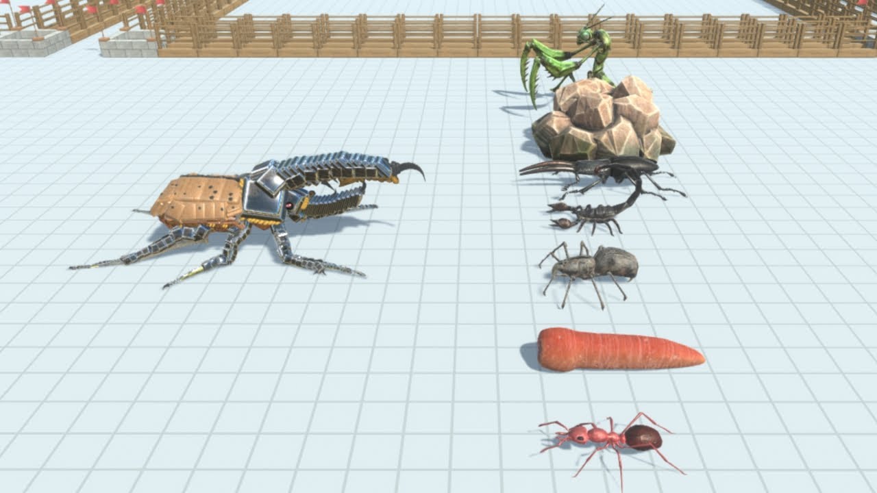 Hercules Beetle vs ALL TEAMS ARBS Animal Revolt Battle Simulator