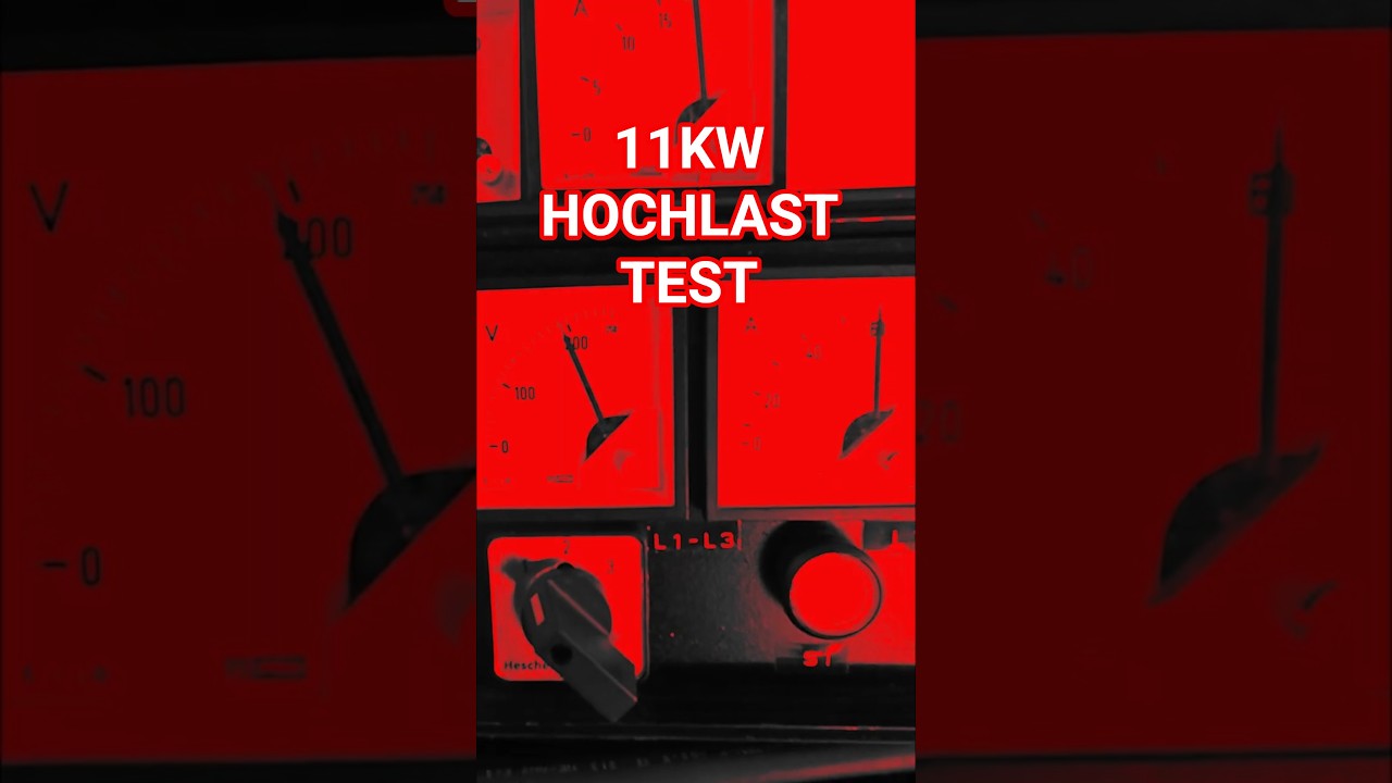 11KW Hochlast Test ADMARK AD42/AD416 vs CVR D1004/D2002