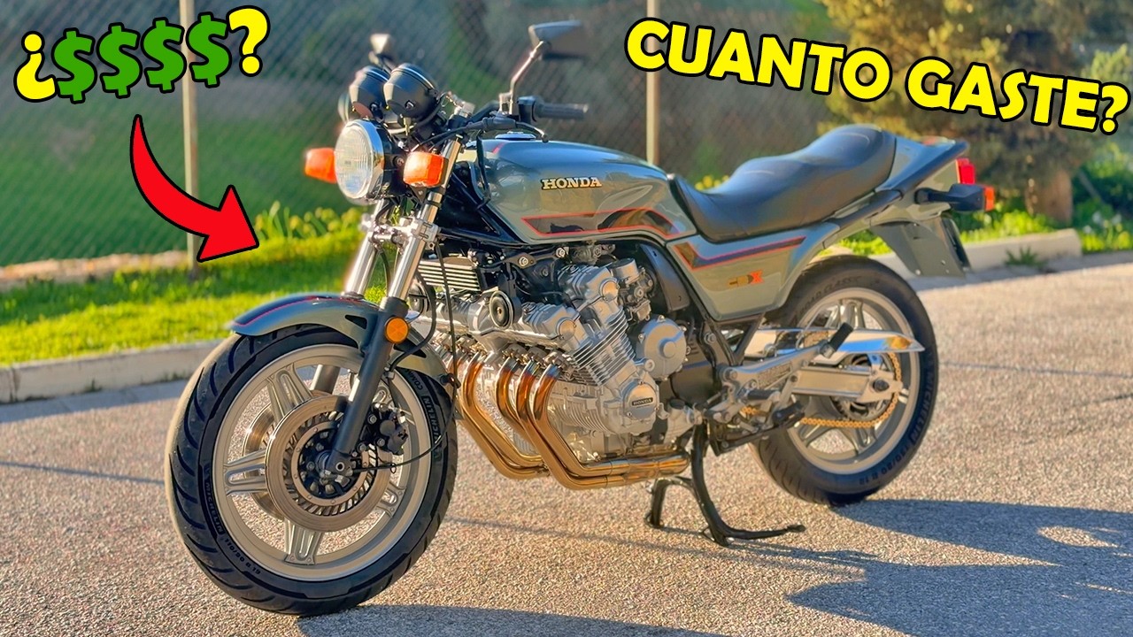 Cuánto GASTE en la RESTAURACION de mi Honda CBX 1000?