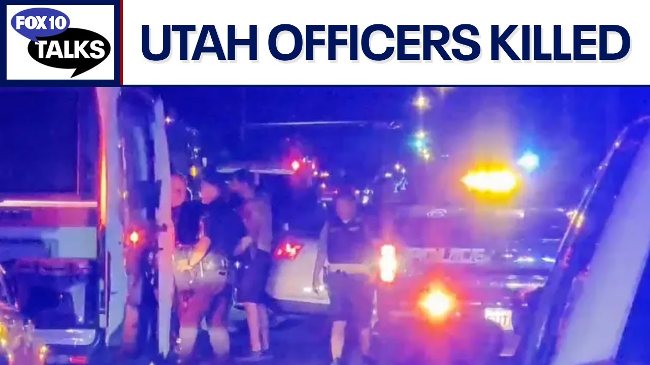 Two Utah police officers shot and killed | FOX 10 Phoenix