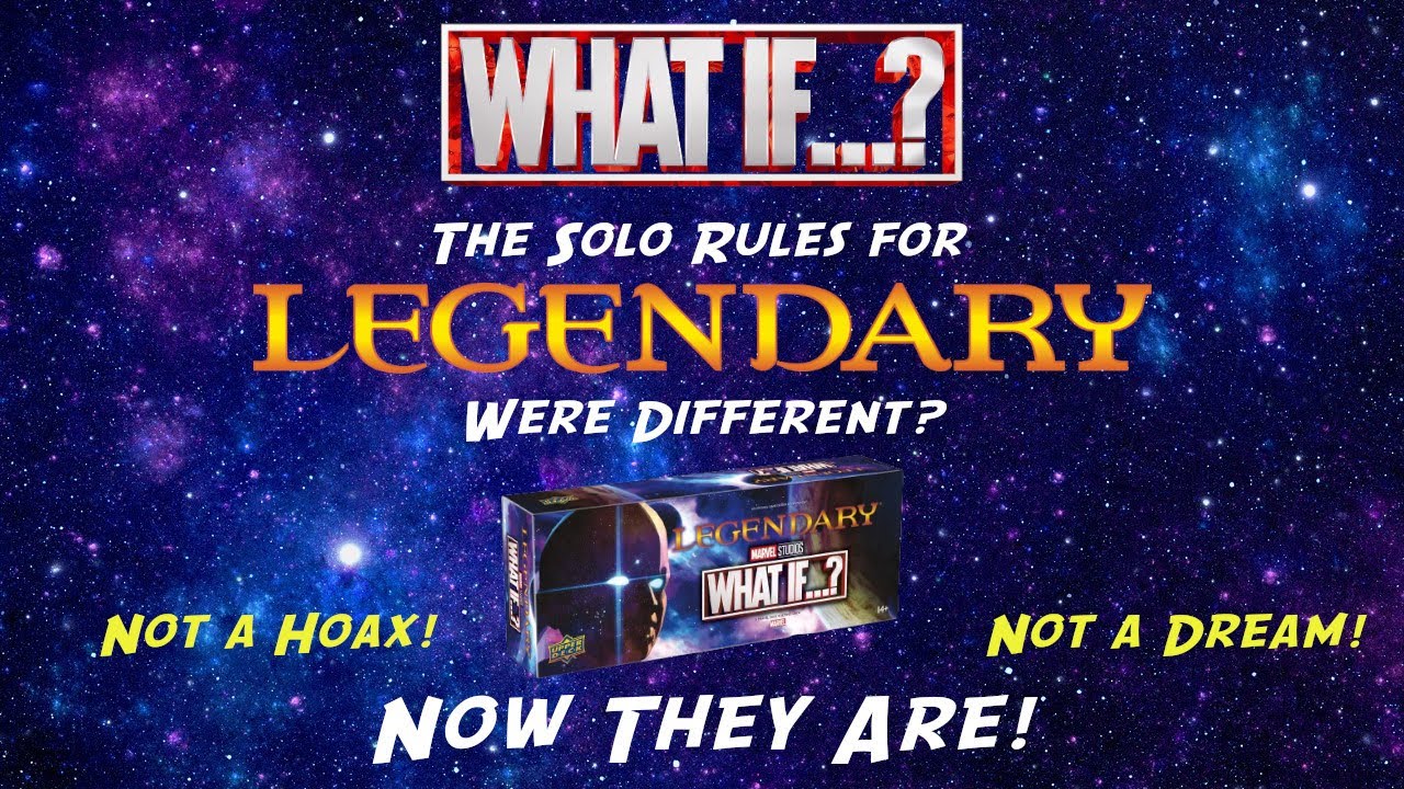 New Solo Rules for Legendary Marvel: Tutorial