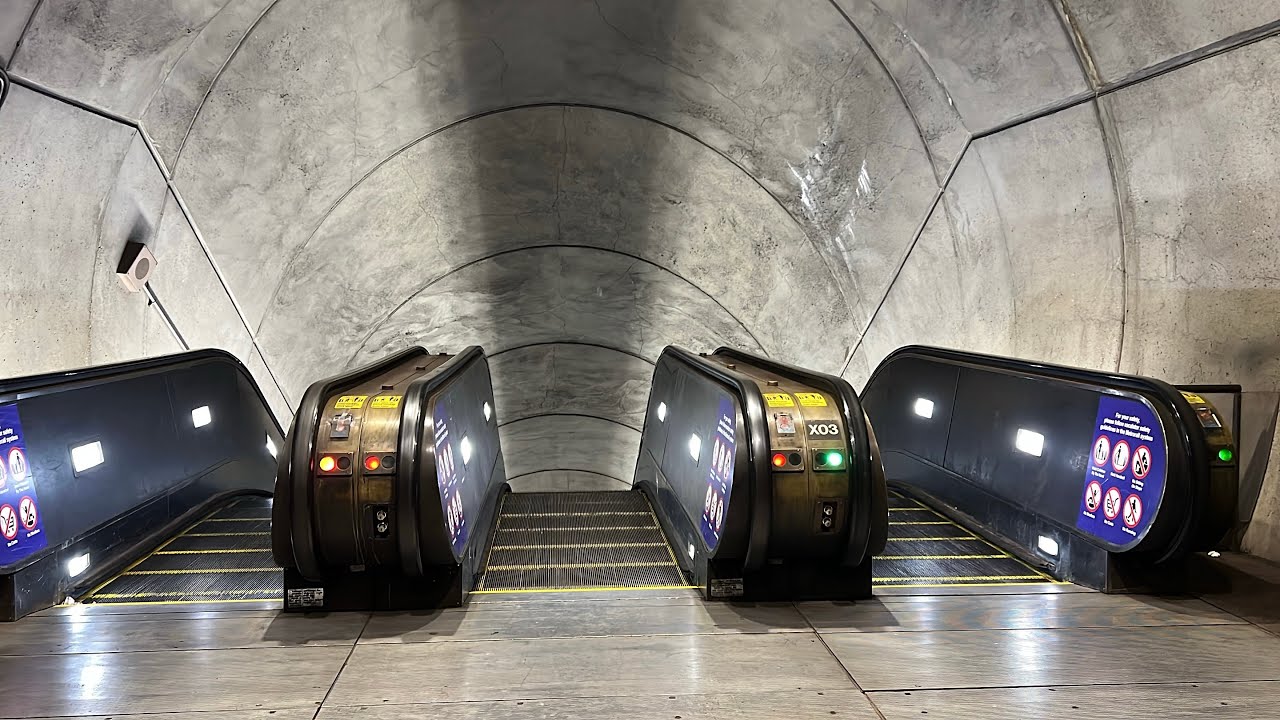 Record-Setting Westinghouse Modular Escalators at Wheaton Metro, Wheaton MD