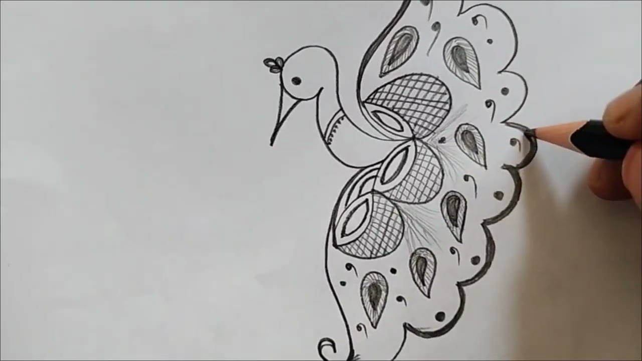 Mandala art  kolam Rangoli Design pencil draw|#Kolangal #shorts #ytshorts #viralvideo #pencildraw