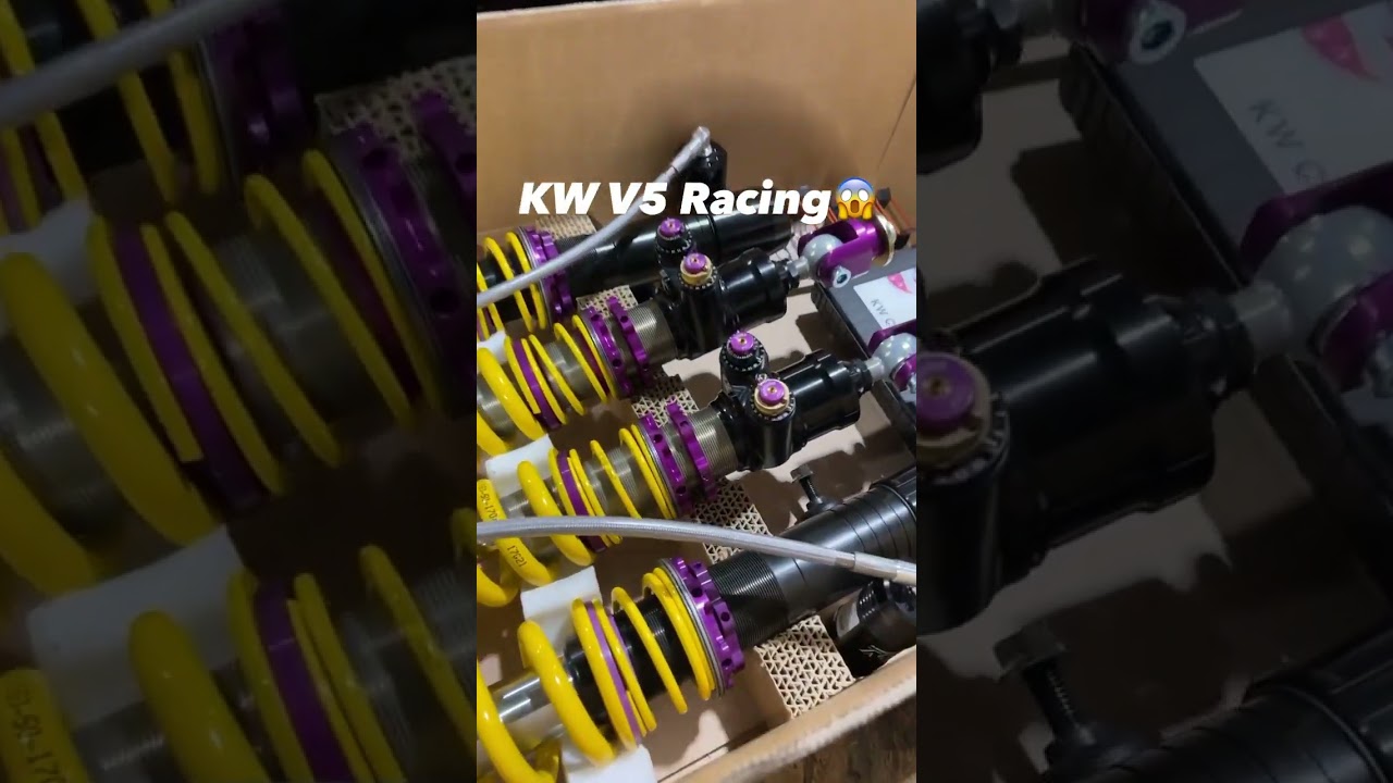 Better than drugs. KW V5 Racing coilovers. 🔥 #shorts #kw #kwsuspension