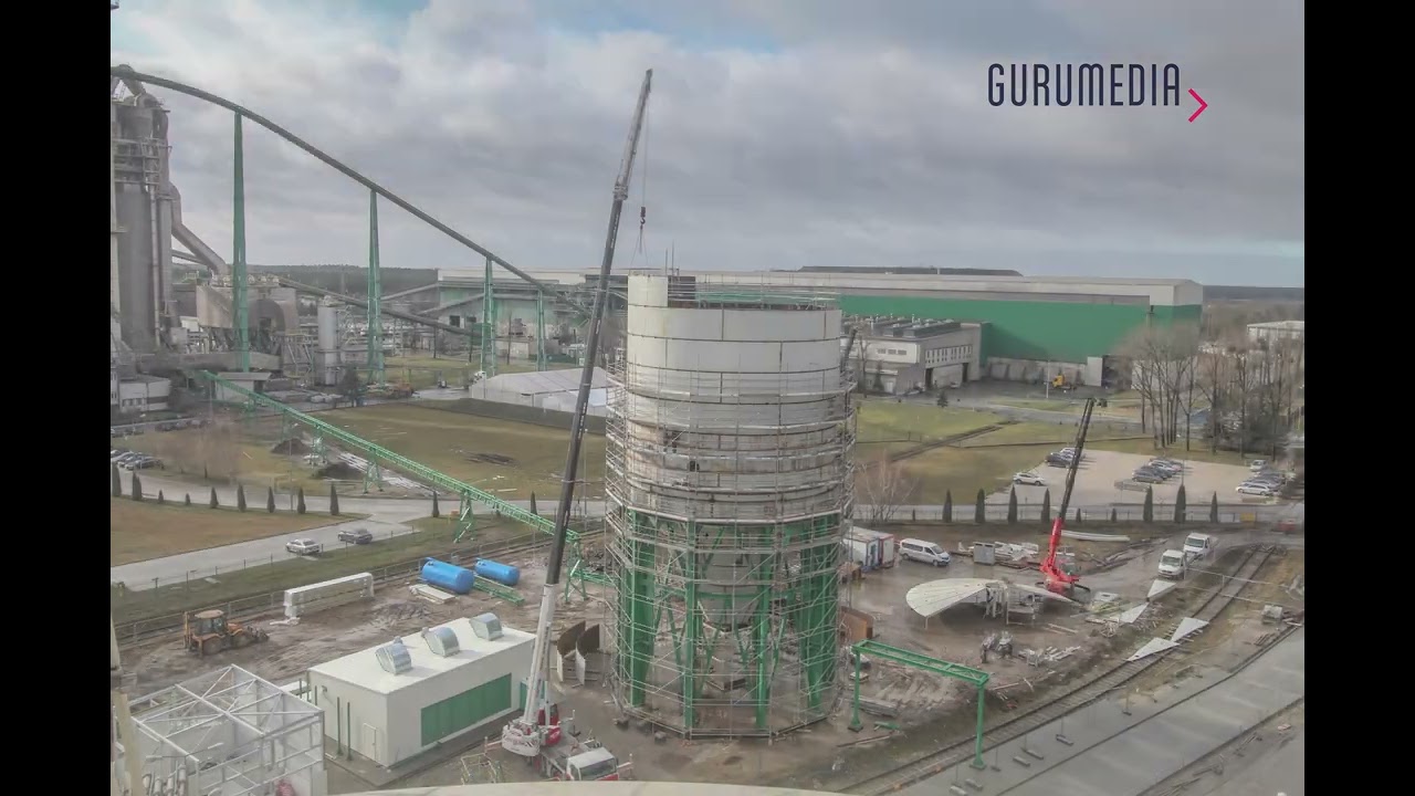Cementownia Kujawy Lafarge TimeLapse 8K
