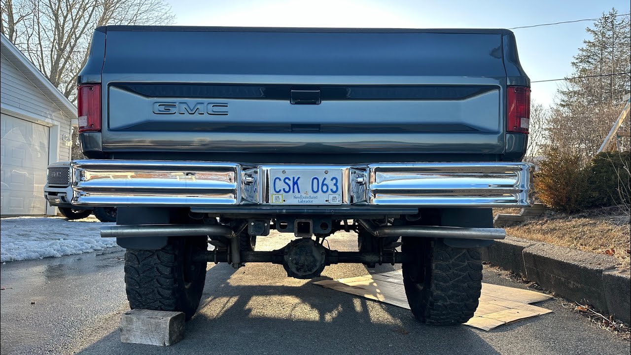 THRUSH Glasspack install on ‘83 Squarebody Gmc / Chevrolet