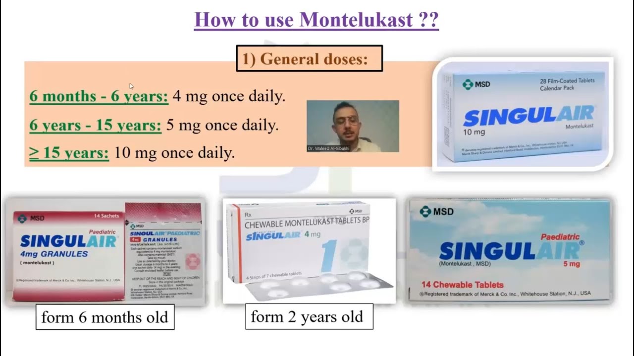دواء Montelukast .. فوائده ومضاره .. وكل ما تريد معرفته عنه