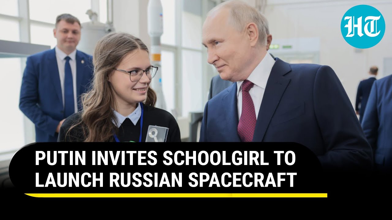 'Dream Come True': Putin Invites Schoolgirl To Launch Russia's Spacecraft Soyuz MS-24 | Watch