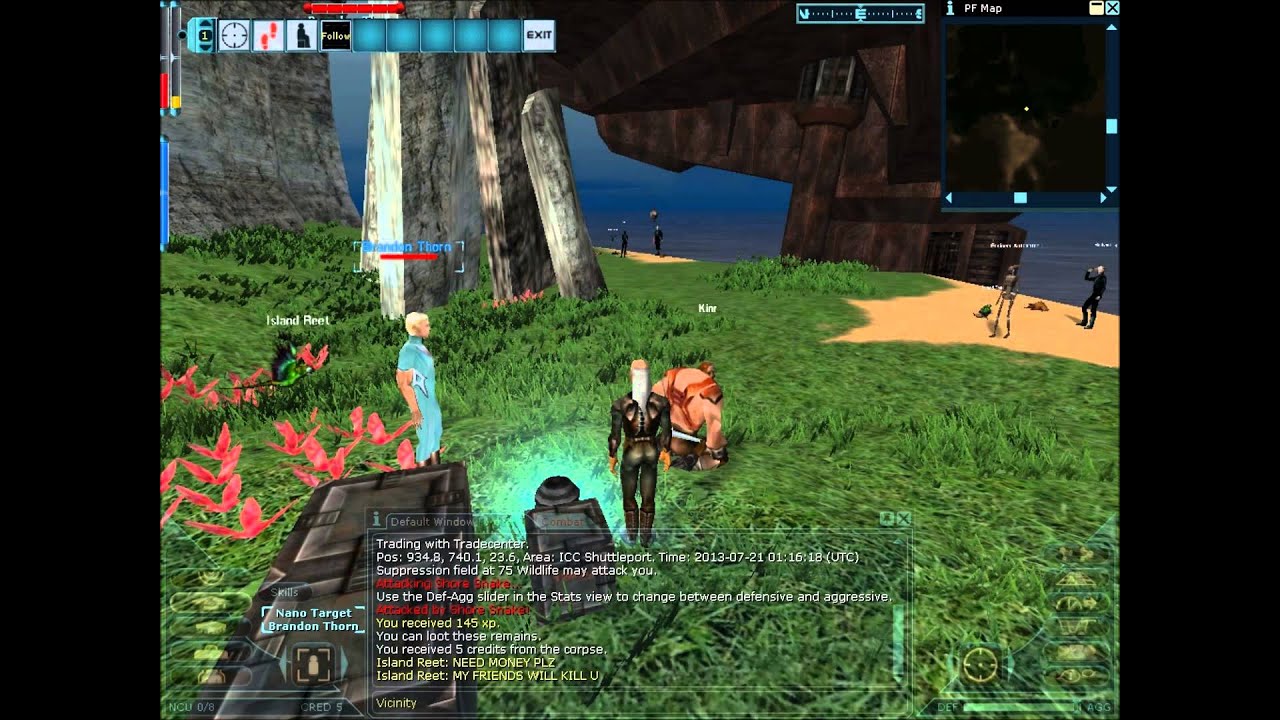 Anarchy Online - Gameplay