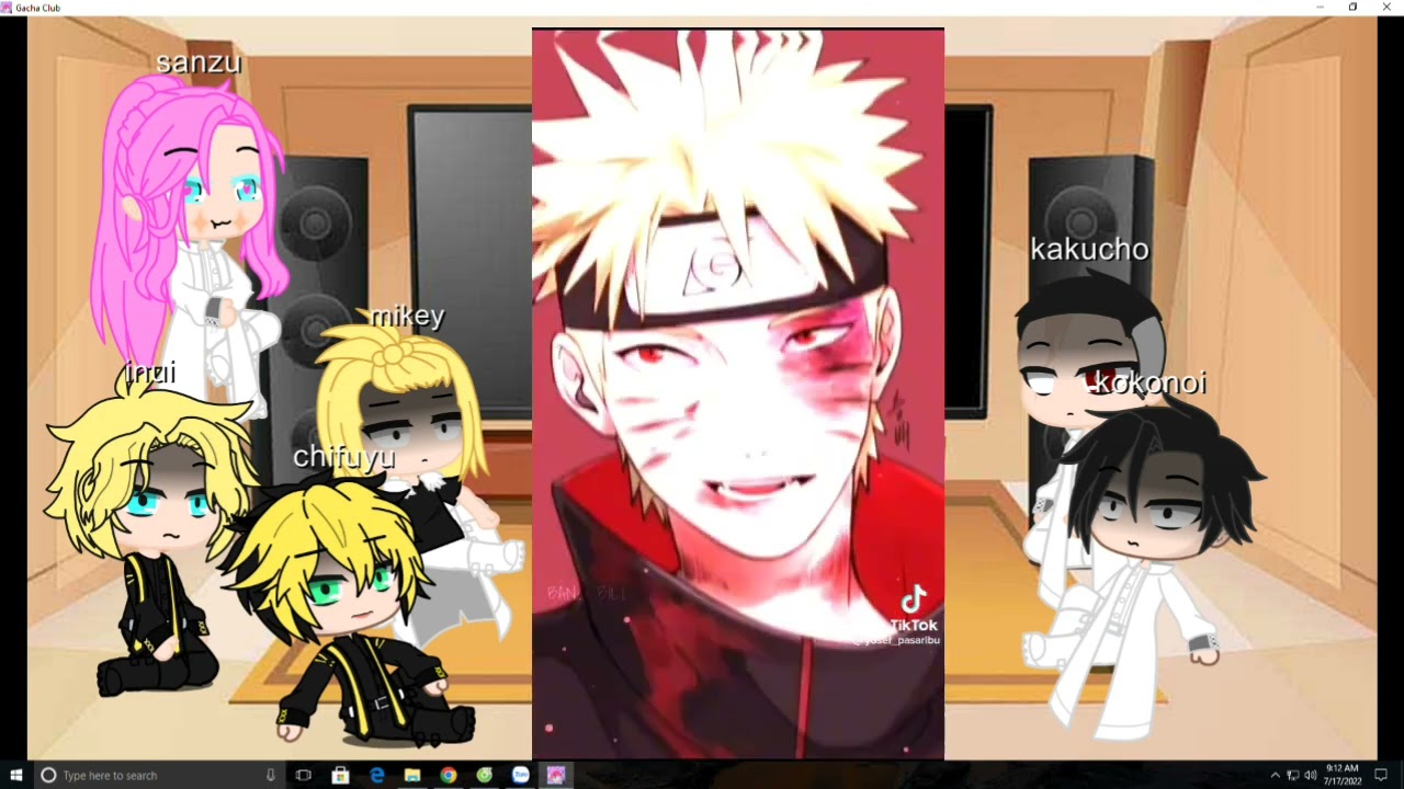 Tokyo revenger react takemichi as naruto