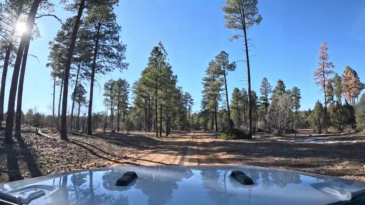 Running Joe Tank Road | Mogollon Rim Off-Road Time-Lapse | Arizona