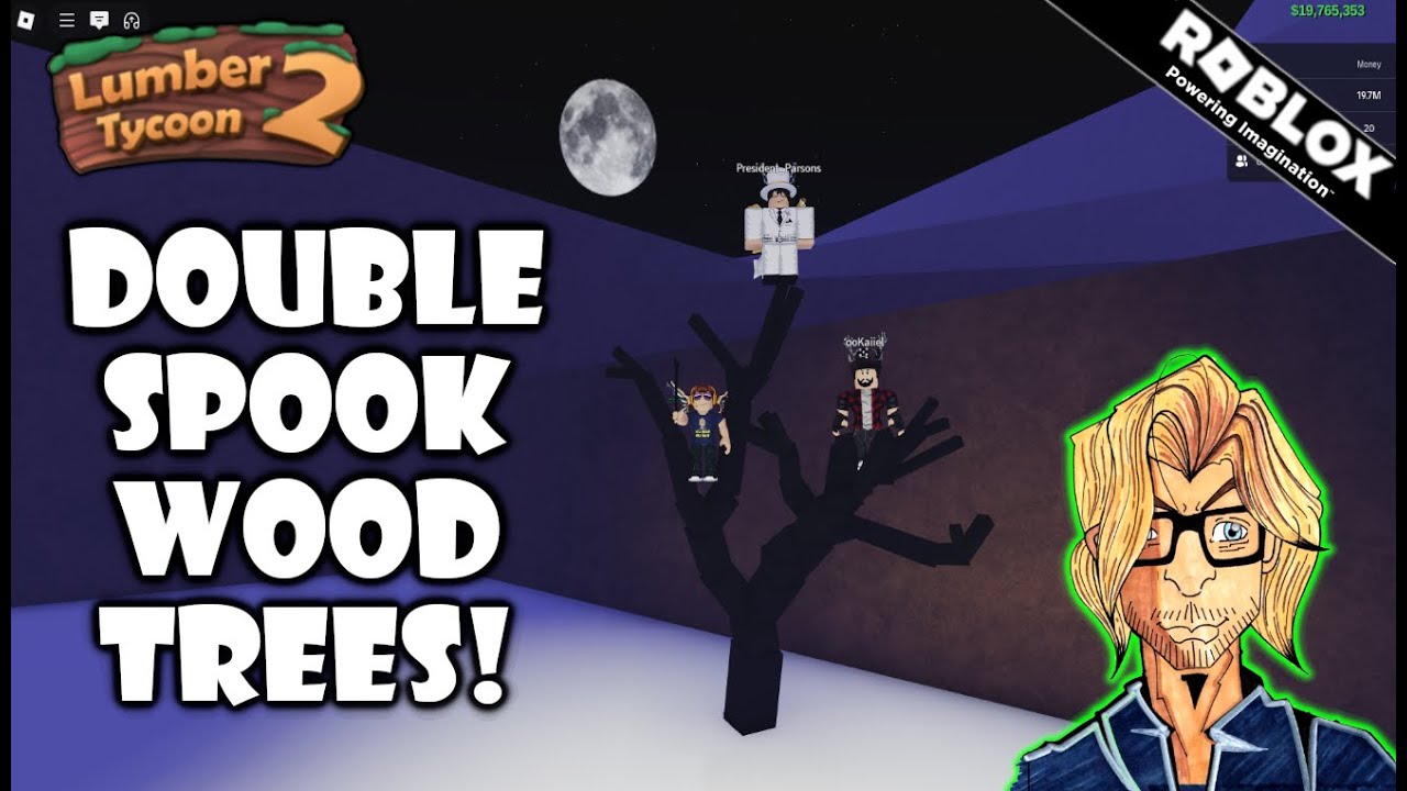 Roblox - Lumber Tycoon 2 - Double Spook Wood! Анонс возврата базы.