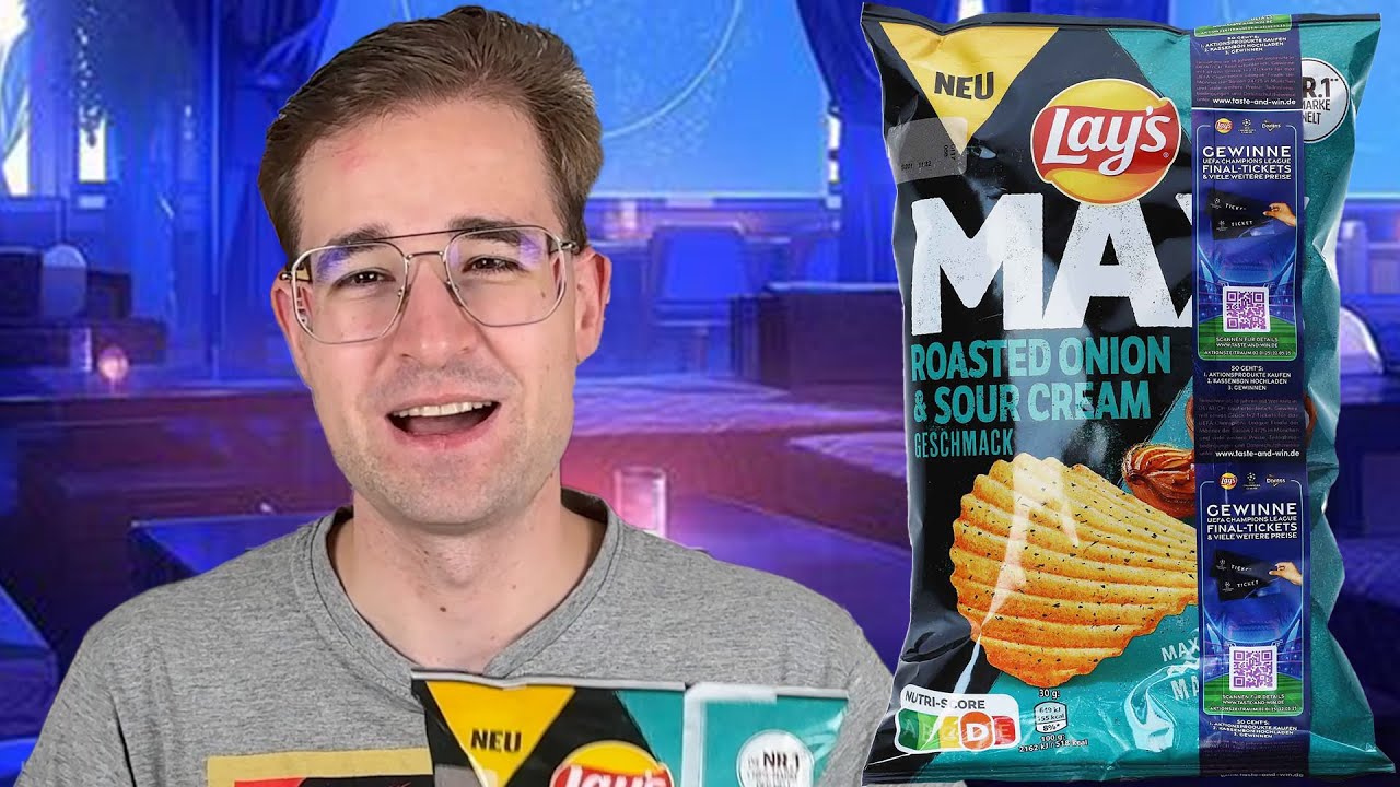 NEU von LAYS! - Die Roasted Onion & Sour Cream Sorte aus der MAX-Reihe im Test!