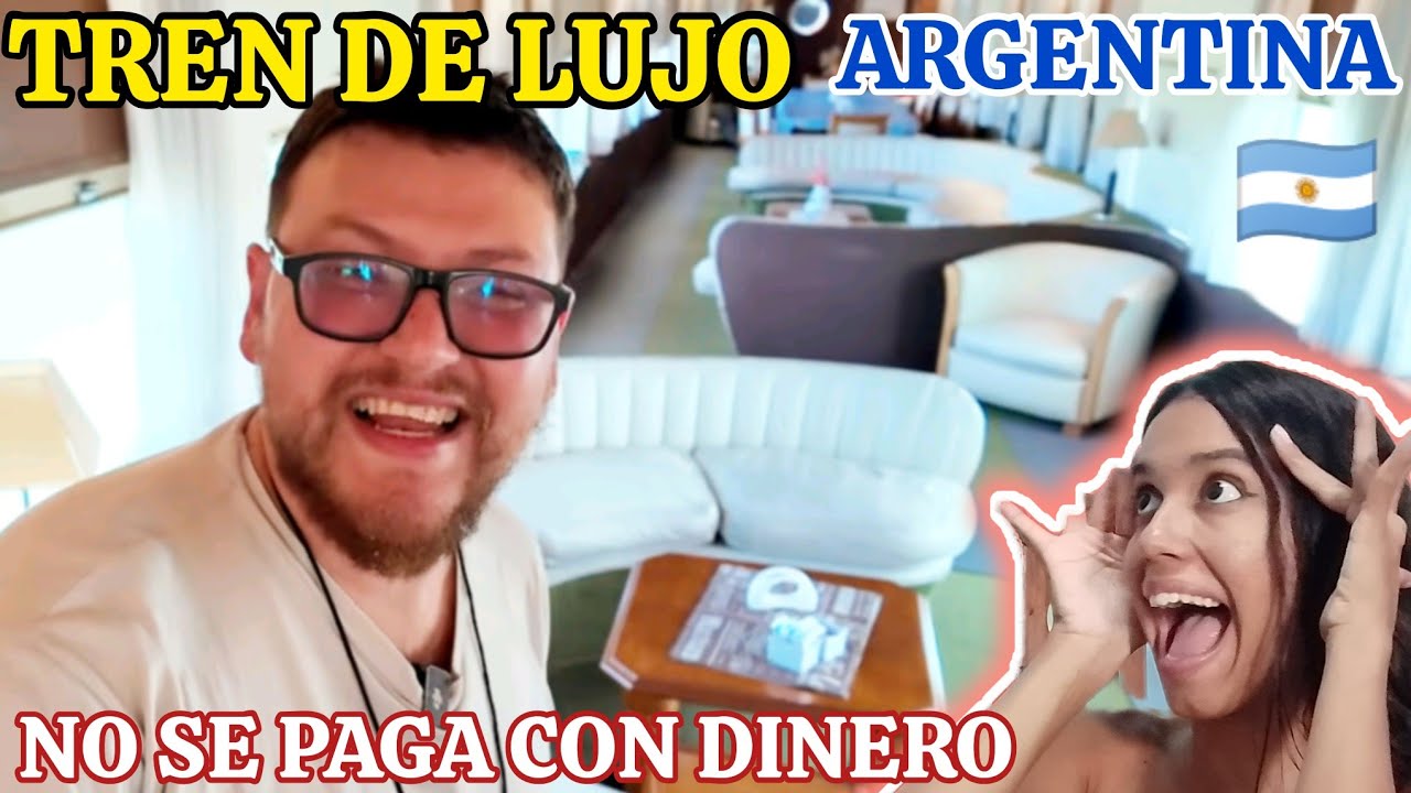 🇨🇺🇦🇷CUBANA reacciona al TREN mas LUJOSO DE ARGENTINA 🇦🇷🇨🇺 #argentina